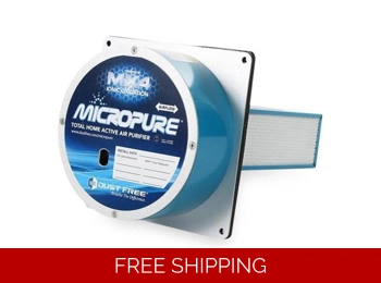 MICROPURE UV Light for Air Conditioners - Improves indoor air quality and reduces allergens